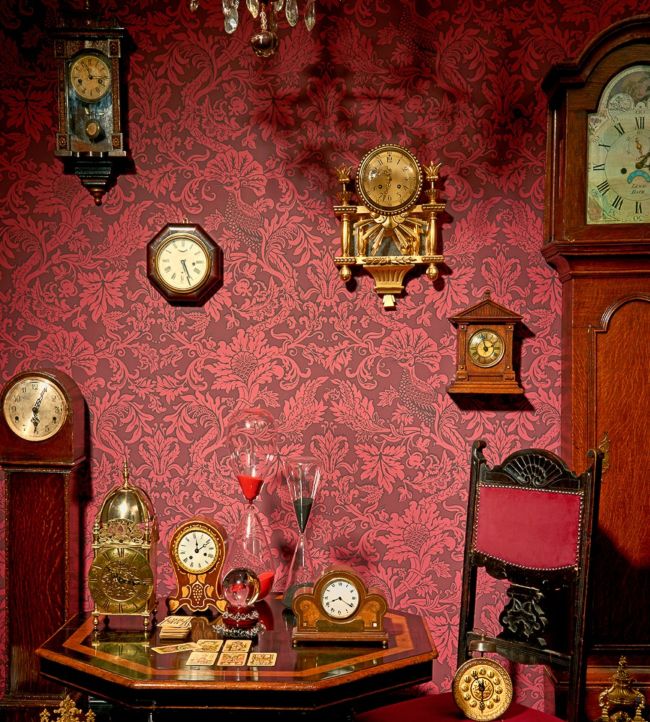 Balabina Wallpaper - Metallic Gilver on Linen - 108/1003