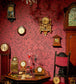 Balabina Wallpaper - Metallic Gilver on Linen - 108/1003
