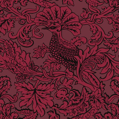 Balabina Wallpaper - Red on Crimson - 108/1004