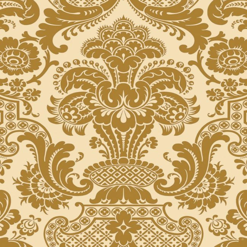 Carmen Wallpaper - Metallic Gold on Sand - 108/2007