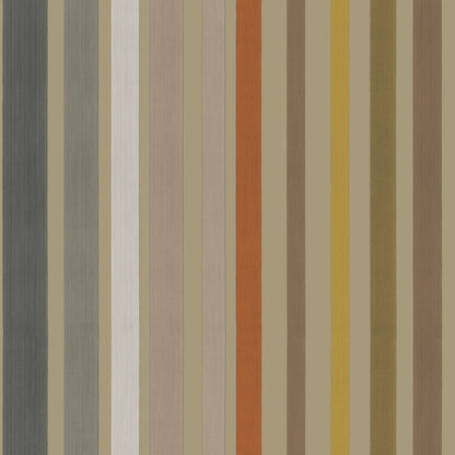 Carousel Stripe Mariinsky Wallpaper - Linen & Multi - 108/6030