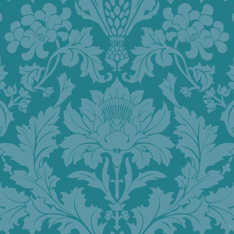 Fonteyn Wallpaper - Petrol - 108/7033