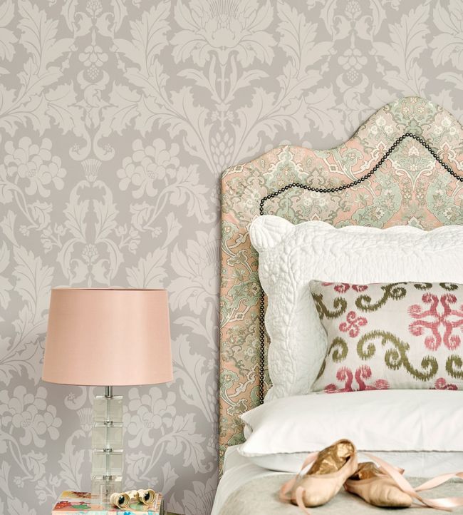 Fonteyn Wallpaper - Soft Olive - 108/7035