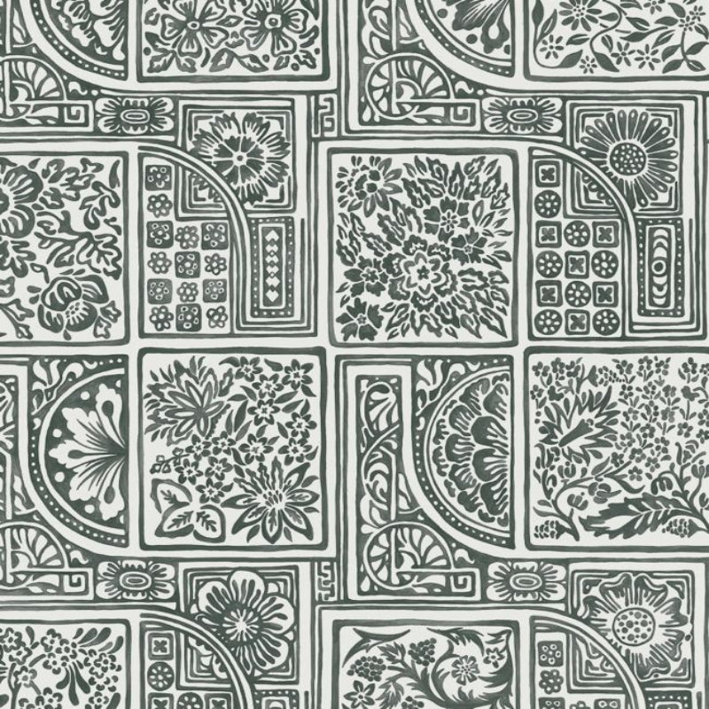 Bellini Wallpaper - Soot & Snow - 108/9046