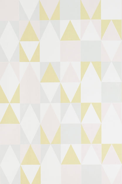 Alice Pink/yellow Wallpaper - Majvillan