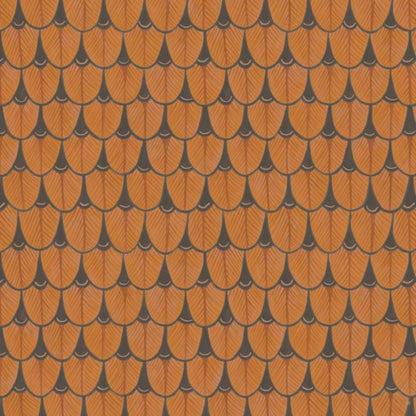 Narina Wallpaper - Burnt Orange - 109/10050