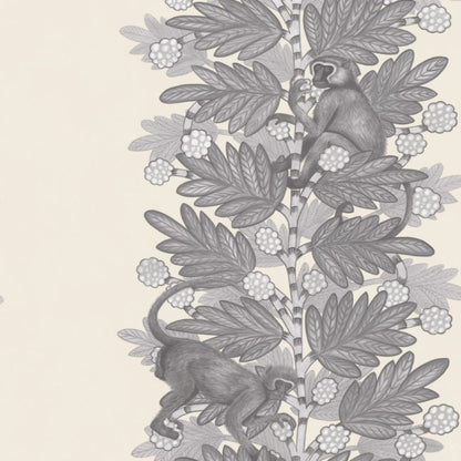 Acacia Wallpaper - Soot & Snow on Parchment - 109/11053