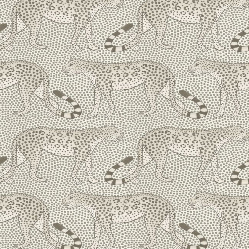 Leopard Walk Wallpaper - Soot on Snow - 109/2011