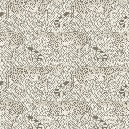 Leopard Walk Wallpaper - Soot on Snow - 109/2011