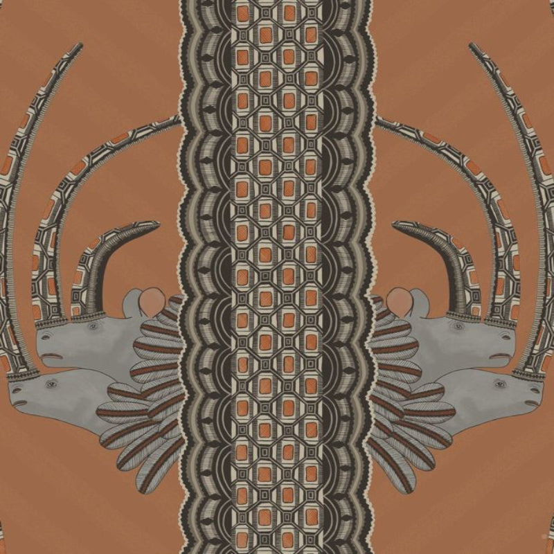 Jabu Wallpaper - Soot on Ginger - 109/3018