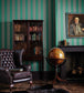 Polo Stripe Wallpaper - Soot & Parchment - 110/1001