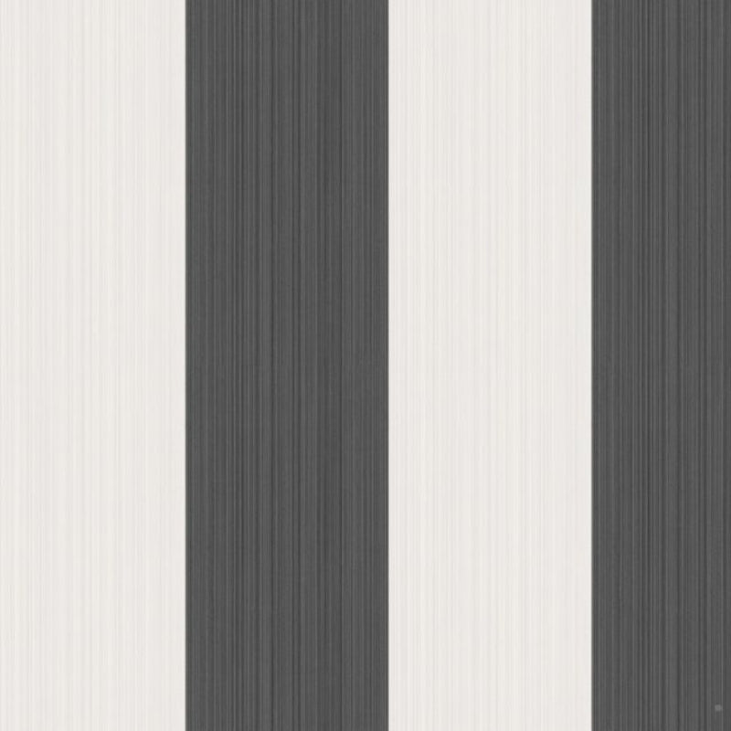 Jaspe Stripe Wallpaper - Soot & Snow - 110/4025