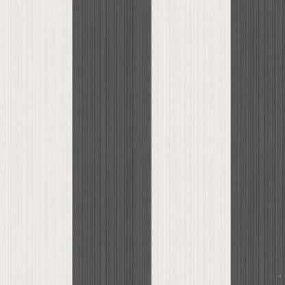 Jaspe Stripe Wallpaper - Soot & Snow - 110/4025