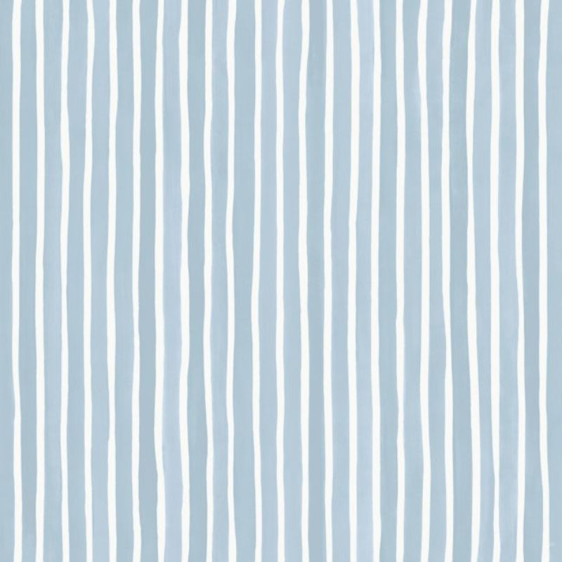 Croquet Stripe Wallpaper - Powder Blue - 110/5026