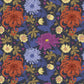 1116 - Kelmscott Wallpaper - Navy Grey Blue by Morris Collections