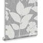 111724 - Aspen Wallpaper - Grey - Graham & Brown