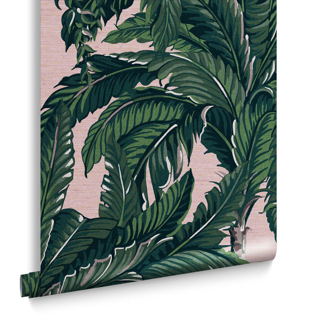 112018 - Daintree Palm Wallpaper - Blush - Graham & Brown