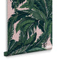112018 - Daintree Palm Wallpaper - Blush - Graham & Brown