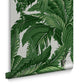112020 - Daintree Palm Wallpaper - Pearl - Graham & Brown