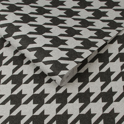 112185 - Christian Classic Wallpaper - Charcoal - Graham & Brown