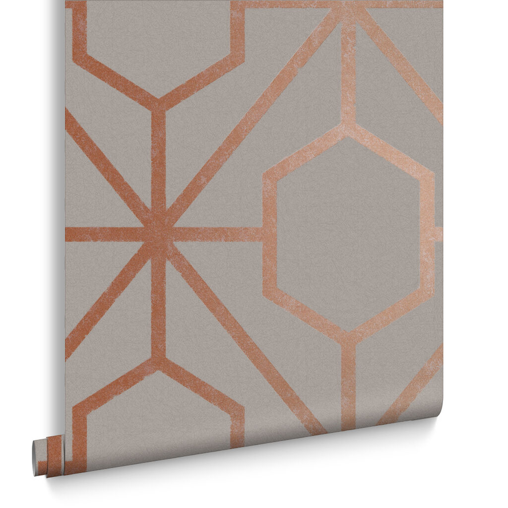 112199 - Rinku Wallpaper - Natural - Graham & Brown