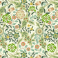 1123 - Honeysuckle & Amaris Wallpaper - Pistachio-green by Morris Collections