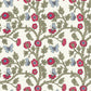 1126 - Thorn & Butterfly Wallpaper - Ivory White by Morris Collections