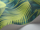 Palm Jungle Icons Wallpaper - Petrol & Lime - 112/1002