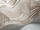 Palm Jungle Icons Wallpaper - Charcoal & Metallic Bronze - 112/1004