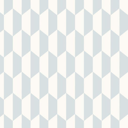 Petite Tile Wallpaper - Powder Blue - 112/5018