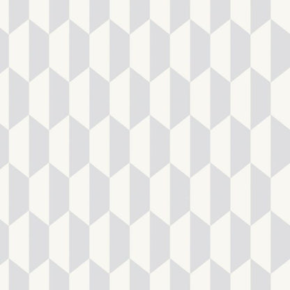 Petite Tile Wallpaper - Soft Grey - 112/5019