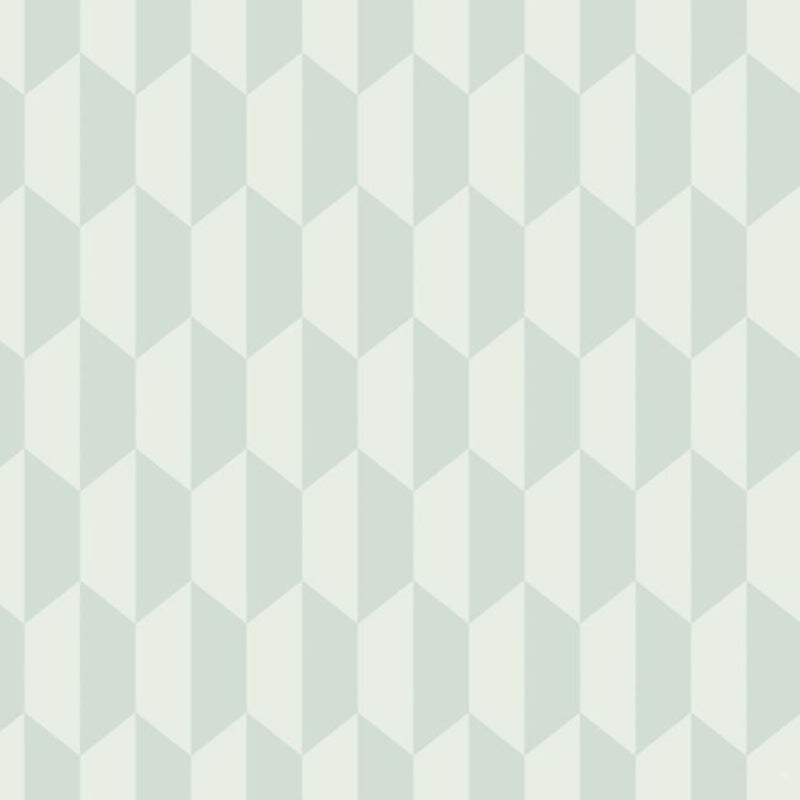 Petite Tile Wallpaper - Duck Egg - 112/5020