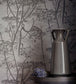Cow Parsley Icons Wallpaper - Charcoal - 112/8026