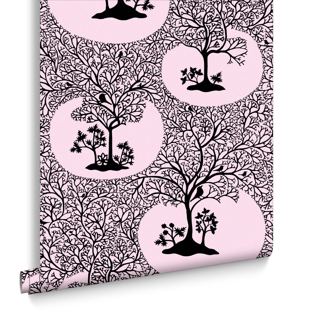 113475 - Magical Forest Wallpaper - Rose - Graham & Brown