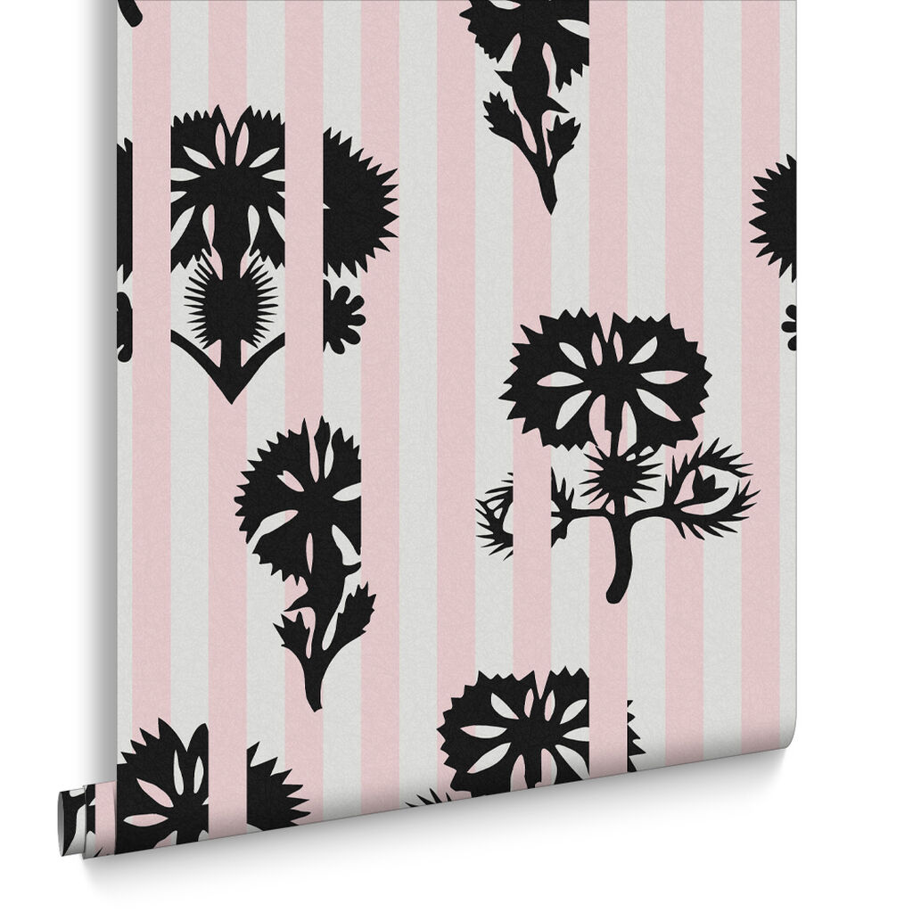 113477 - Hide and Seek Wallpaper - Rose - Graham & Brown