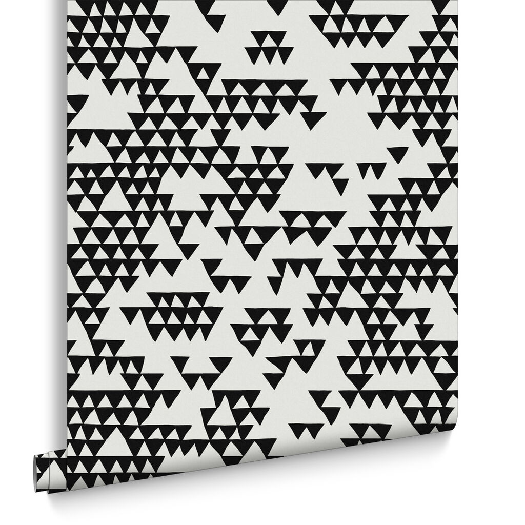 113479 - Secret Mountain Wallpaper - Black White - Graham & Brown