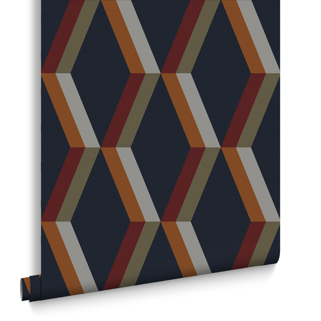 113949 - Cirque Wallpaper - Nuit - Graham & Brown