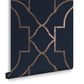 113962 - Versailles Wallpaper - Navy - Graham & Brown