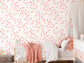 1139 - Forget Me Not Wallpaper - Pale Pink by Morris Collections