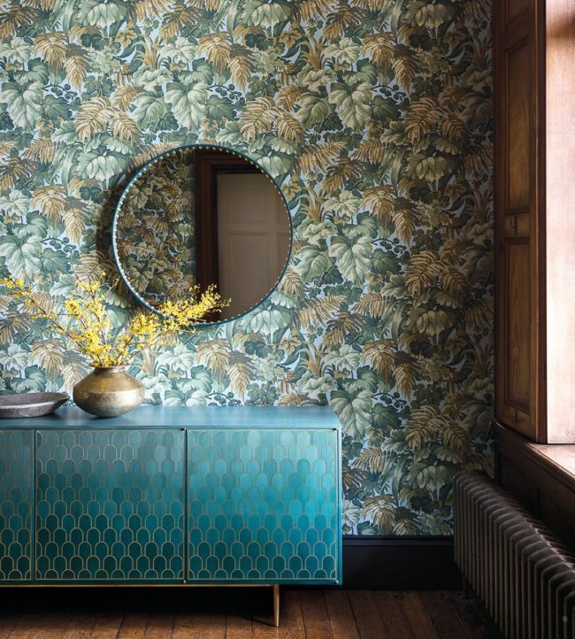 Royal Fernery Wallpaper - Forest Green - 113/3009