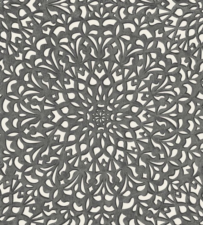 Medina Wallpaper - Soot & Snow - 113/7019