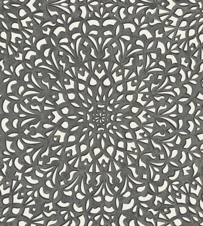 Medina Wallpaper - Soot & Snow - 113/7019
