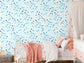 1140 - Forget Me Not Wallpaper - Light Blue by Morris Collections