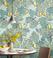 Frutto Proibito Wallpaper - Print Room Blue & Lemon - 114/1002