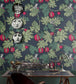 Frutto Proibito Wallpaper - Hyacinth & Orange on White - 114/1003