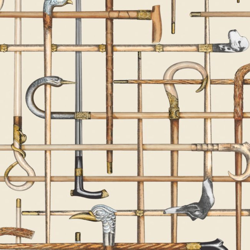 Bastoni Wallpaper - Cream - 114/14026