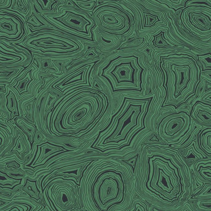 Malachite Wallpaper - Emerald & Black - 114/17035