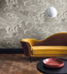 Nuvolette Wallpaper - Metallic Gilver & Charcoal - 114/2004