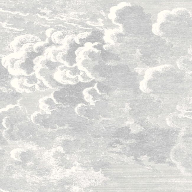 Nuvolette Wallpaper - Soot & Snow - 114/28055