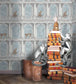 Procuratie Con Vista Wallpaper - Soft Grey & Ice Blue - 114/8015